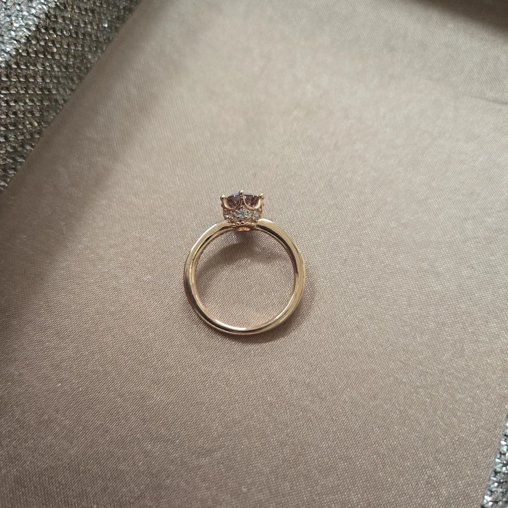 Pandora Sparkling Crown Solitare Ring - Picture 5 of 13
